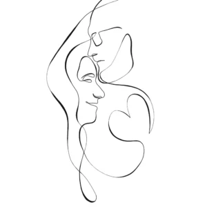 Portrait Line Art