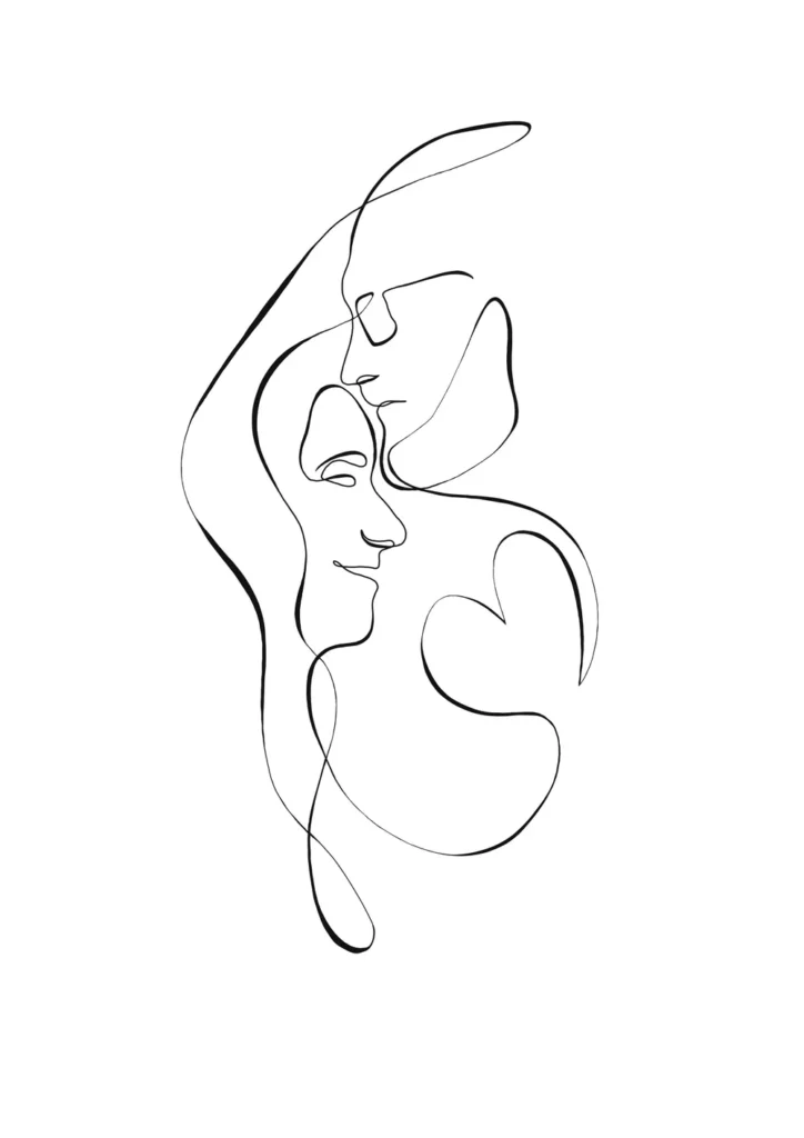 Portrait Line Art